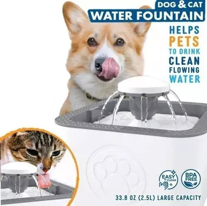 Fuente De Agua Mascotas 2.5L